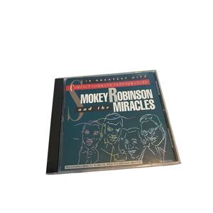 Smokey Robinson And The Miracles 18 Greatest Hits CD Compact Command Performance